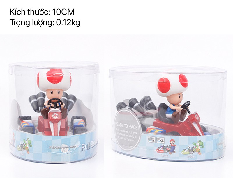 Mô hình Mario Kart - Toad 1 mo hinh mario kart toad 01